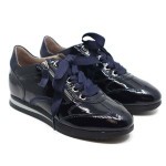 DL Sport Sneaker blauw lakleer 5474